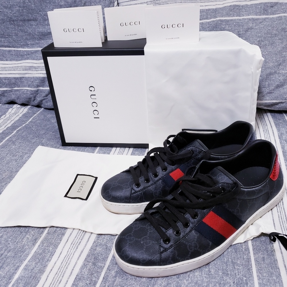 Gucci Ace Low-Top Sneakers